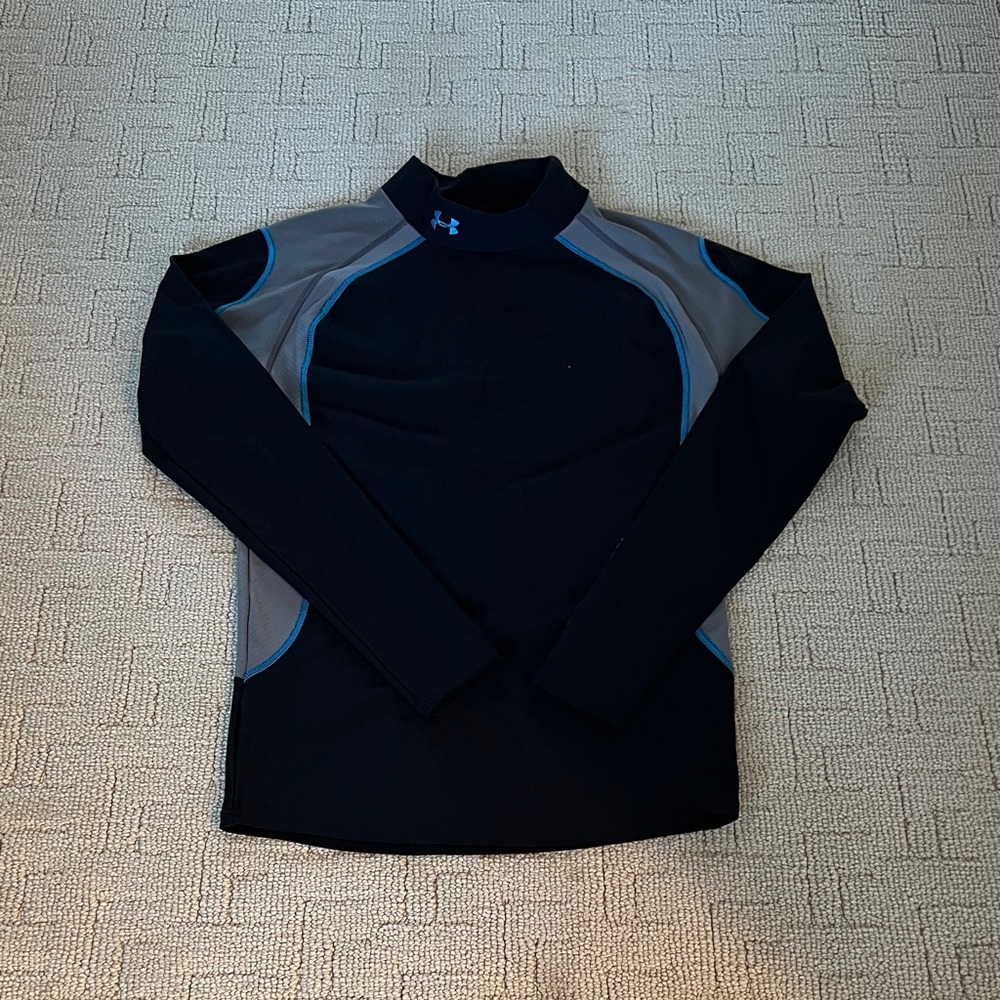 Under Armour Black and Gray Long Sleeve Shirt